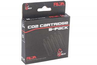 AIRSOFT SURGEON RWA 12gr. Co2 Capsule Cartridge with Silicone Box of 5 Pcs.